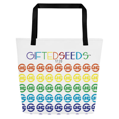 GS All-Over Print Beach Tote Bag RNBW