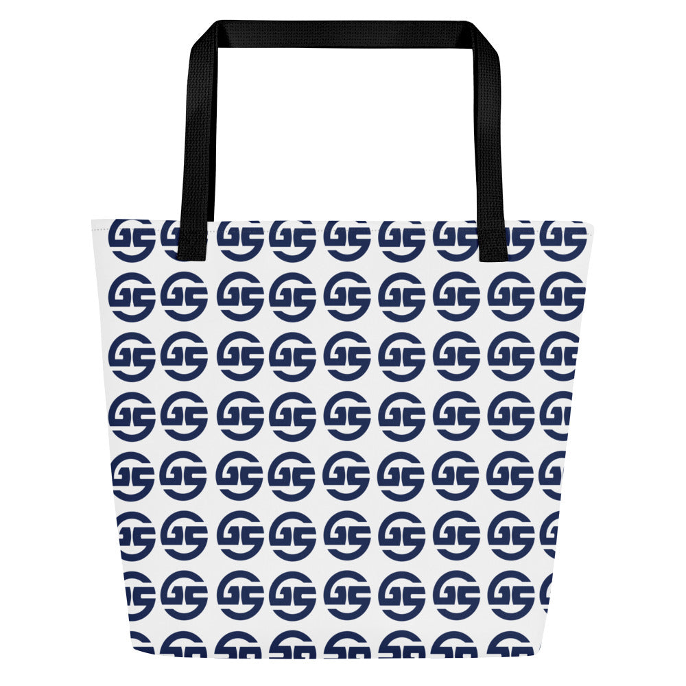 GS All-Over Print Beach Tote Bag NVY