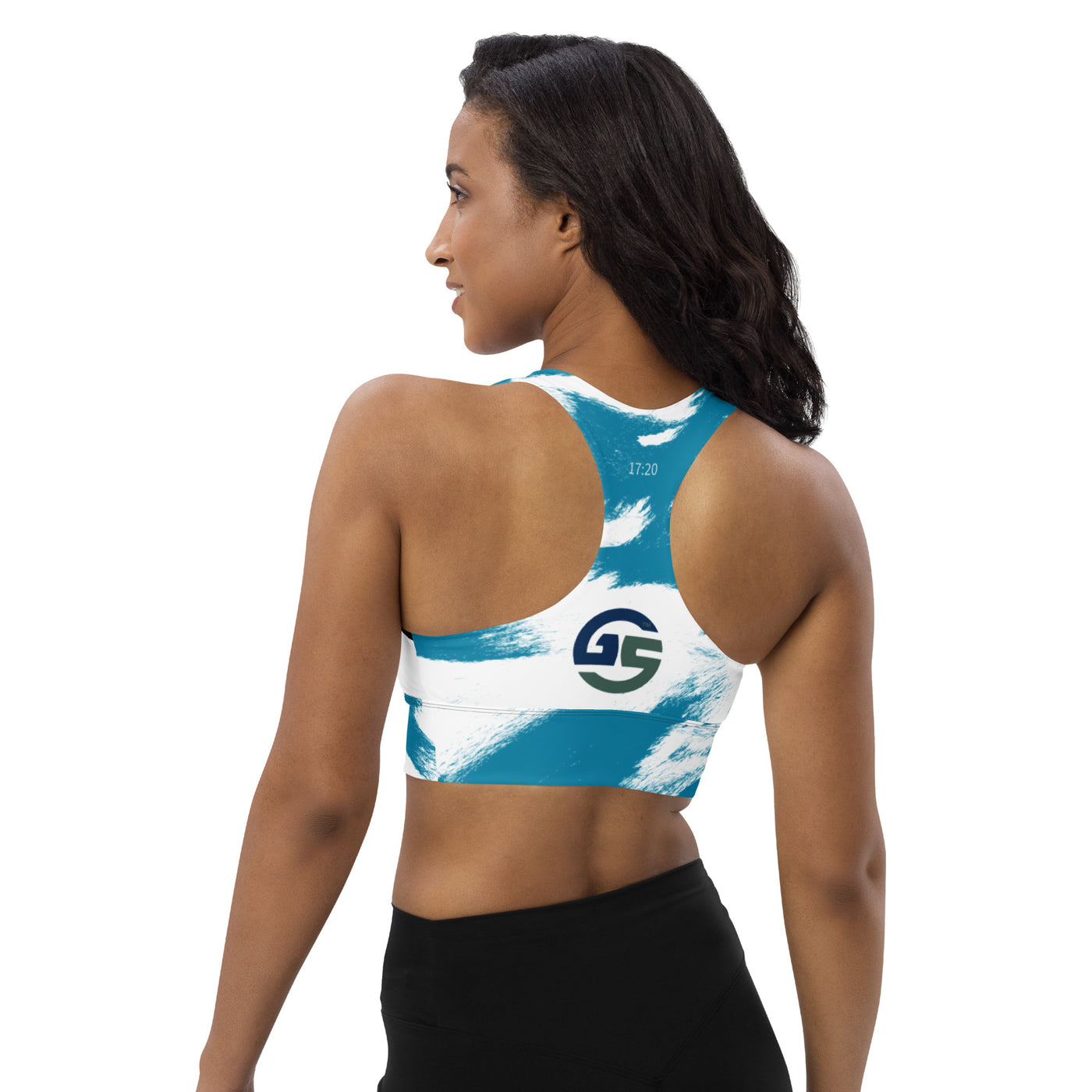 GS AQU Acid Longline Compression Sports Bra