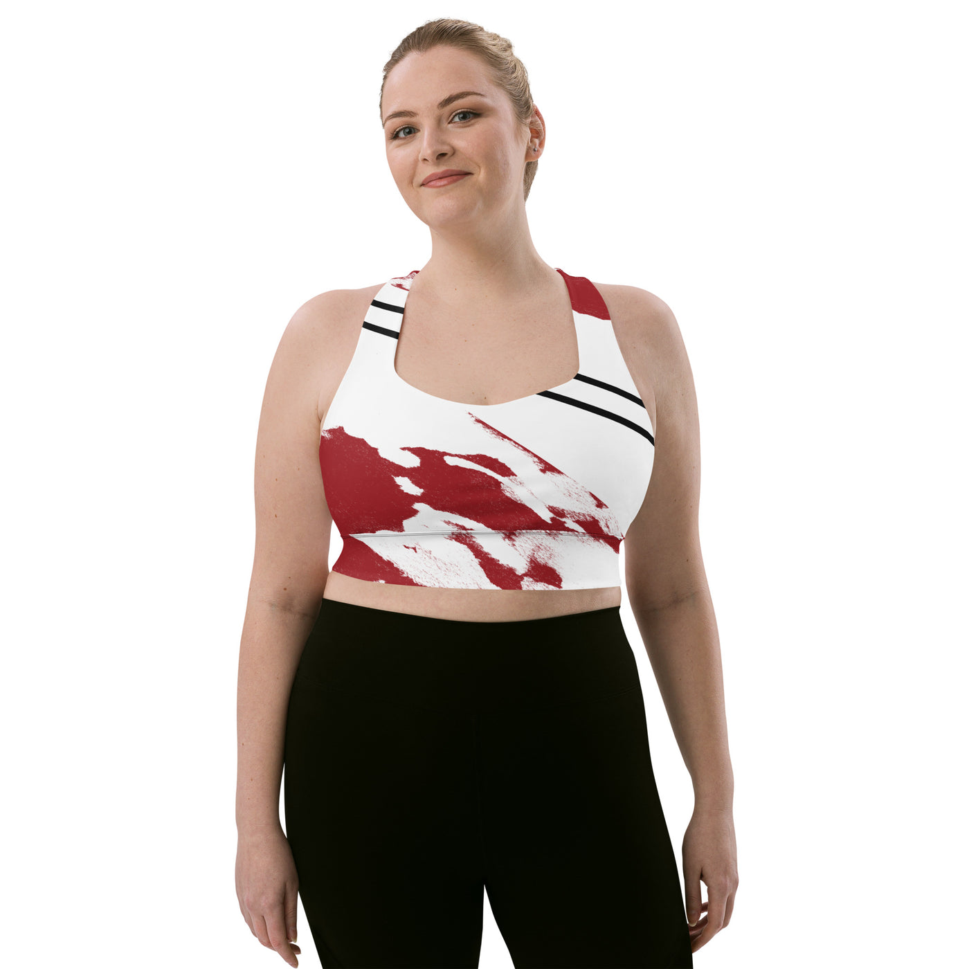 GS CRAN Acid Longline Compression Sports Bra