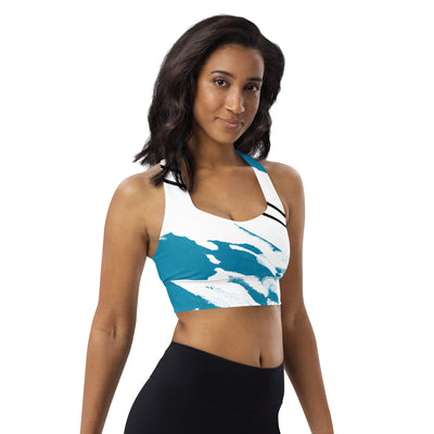 GS AQU Acid Longline Compression Sports Bra