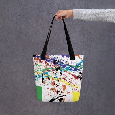 GS RNBW Splatter Tote bag