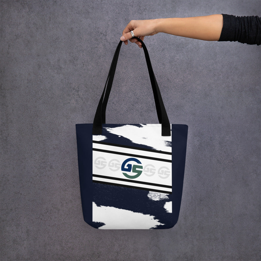 GS NVY Acid  Tote Bag