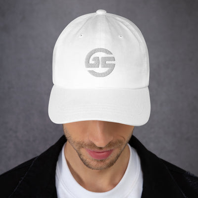 GS 3D PUFF WHT EMB Low Profile Cap