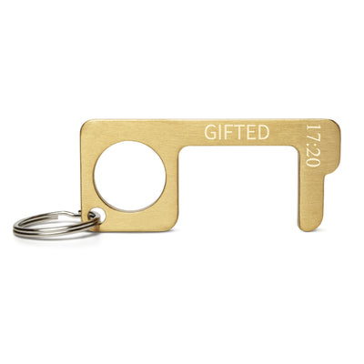 GIFTED 17:20 Engraved Brass Touch Tool