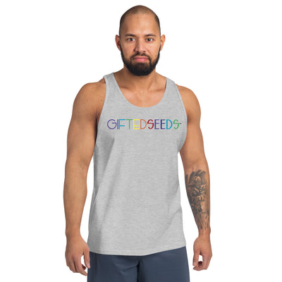 Gifted Seeds Rainbow Less is More Men's Classic Tank Top