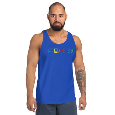 Gifted Seeds Rainbow Less is More Men's Classic Tank Top