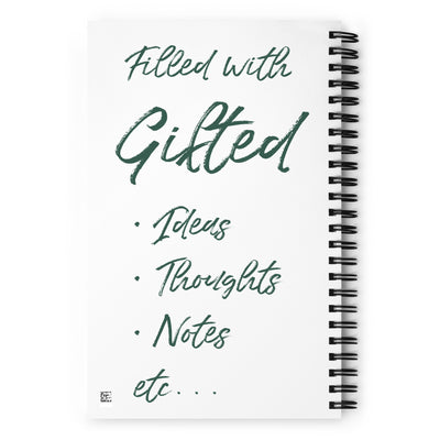 Gifted Seeds™ Spiral notebook GSGRN