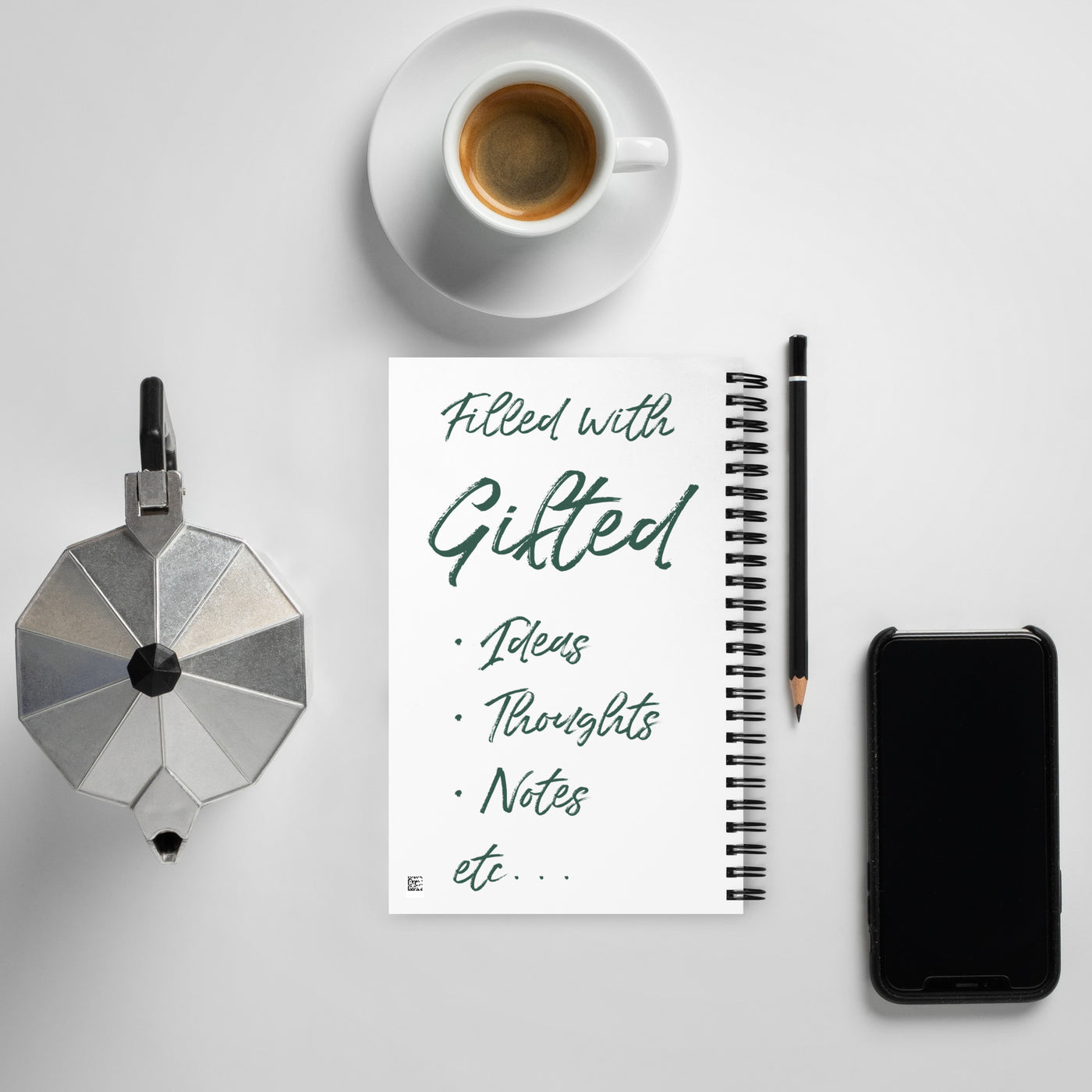 Gifted Seeds™ Spiral notebook GSGRN