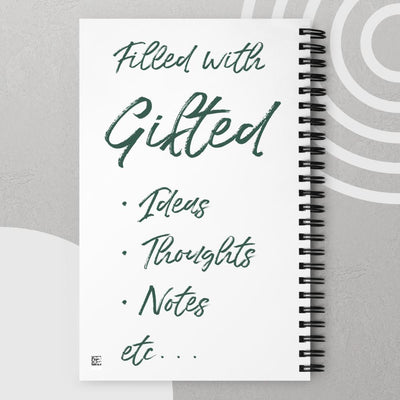 Gifted Seeds™ Spiral notebook GSGRN