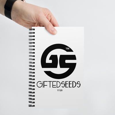 Gifted Seeds™ Spiral Notebook BLK