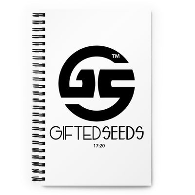 Gifted Seeds™ Spiral Notebook BLK