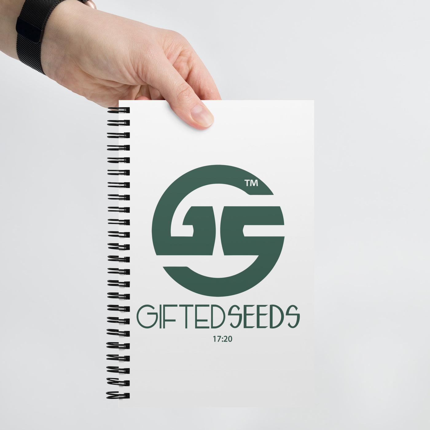 Gifted Seeds™ Spiral notebook GSGRN