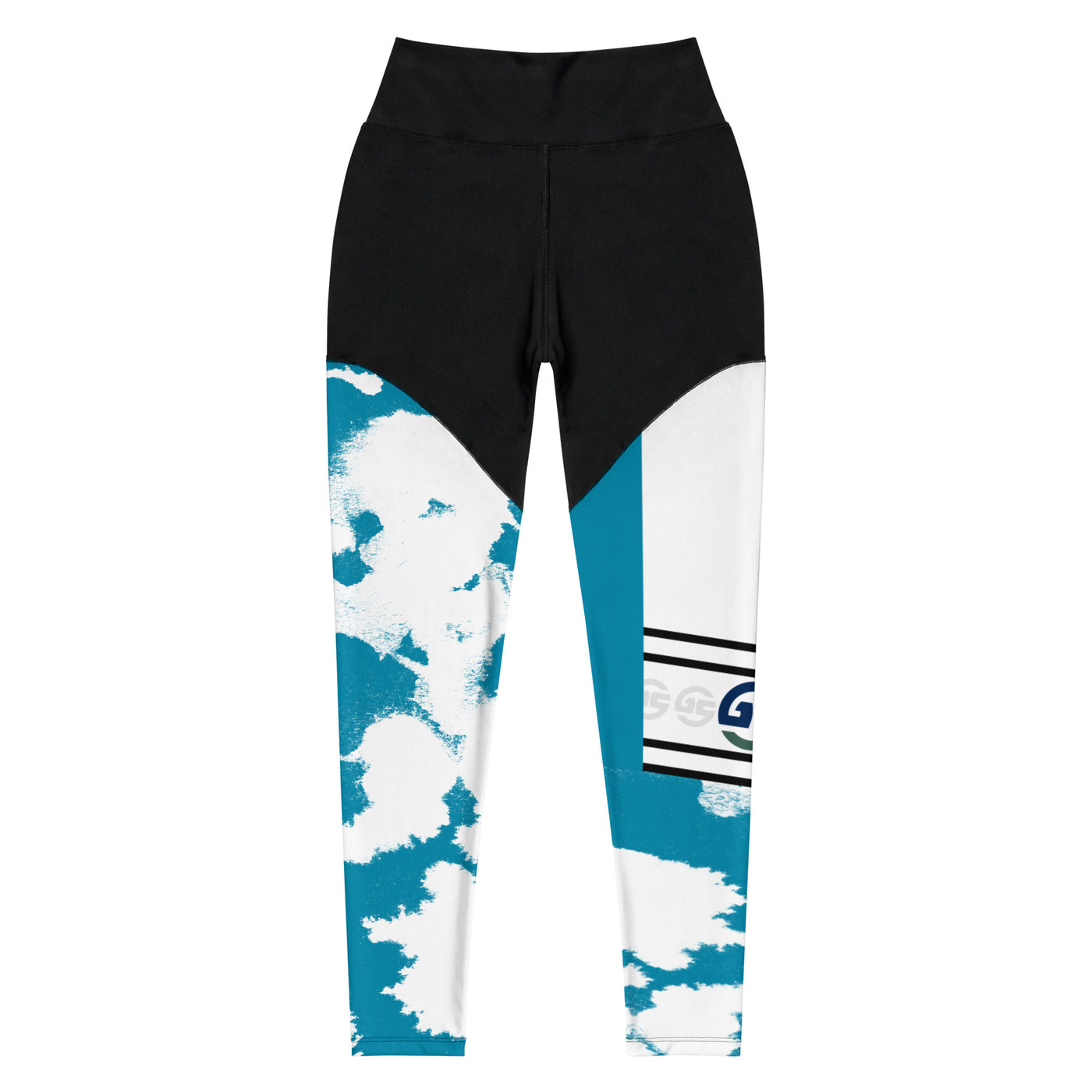 GS AQU Acid Compression Sports Leggings