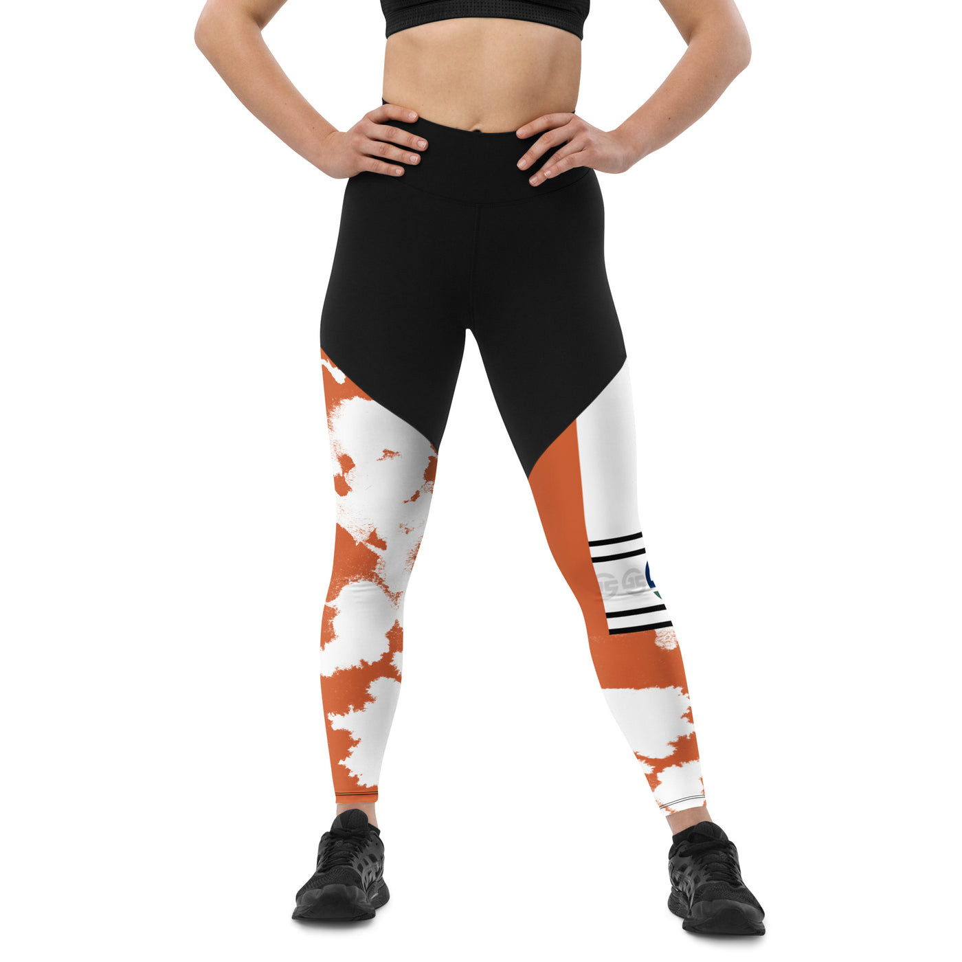 GS ORG Acid Compression Sports Leggings