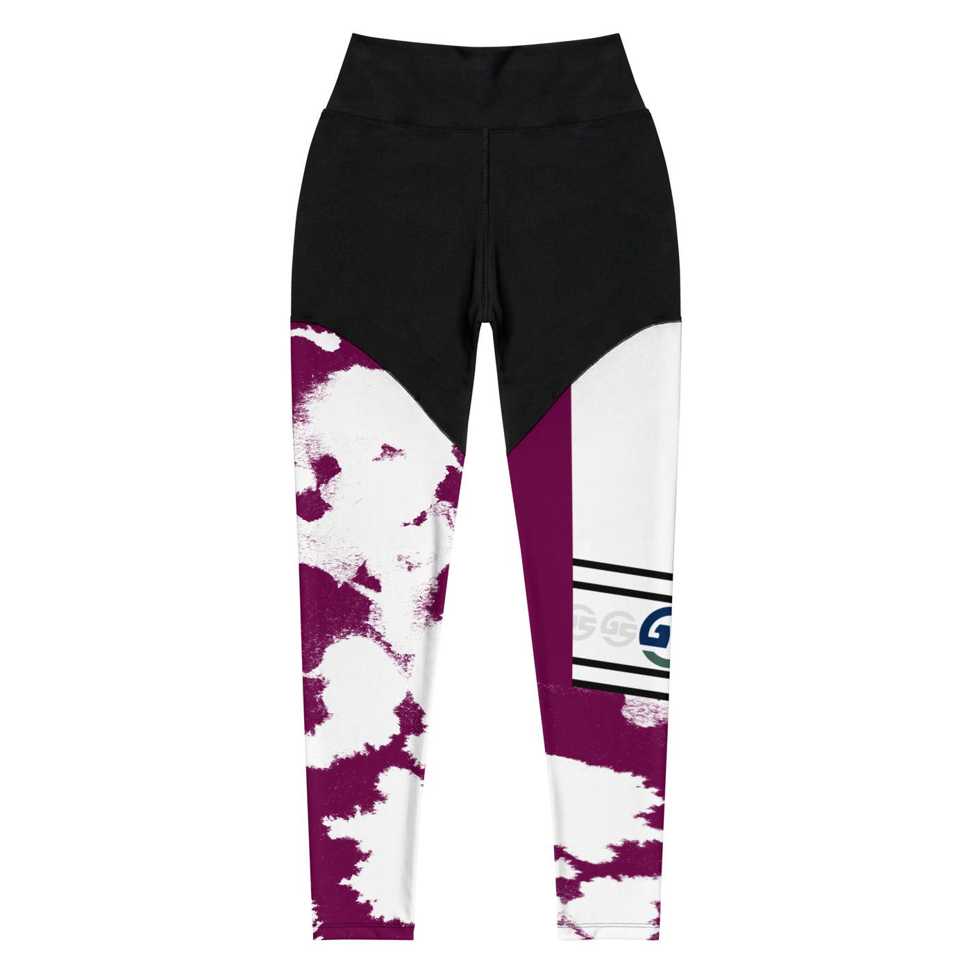 GS MAG Acid Compression Sports Leggings