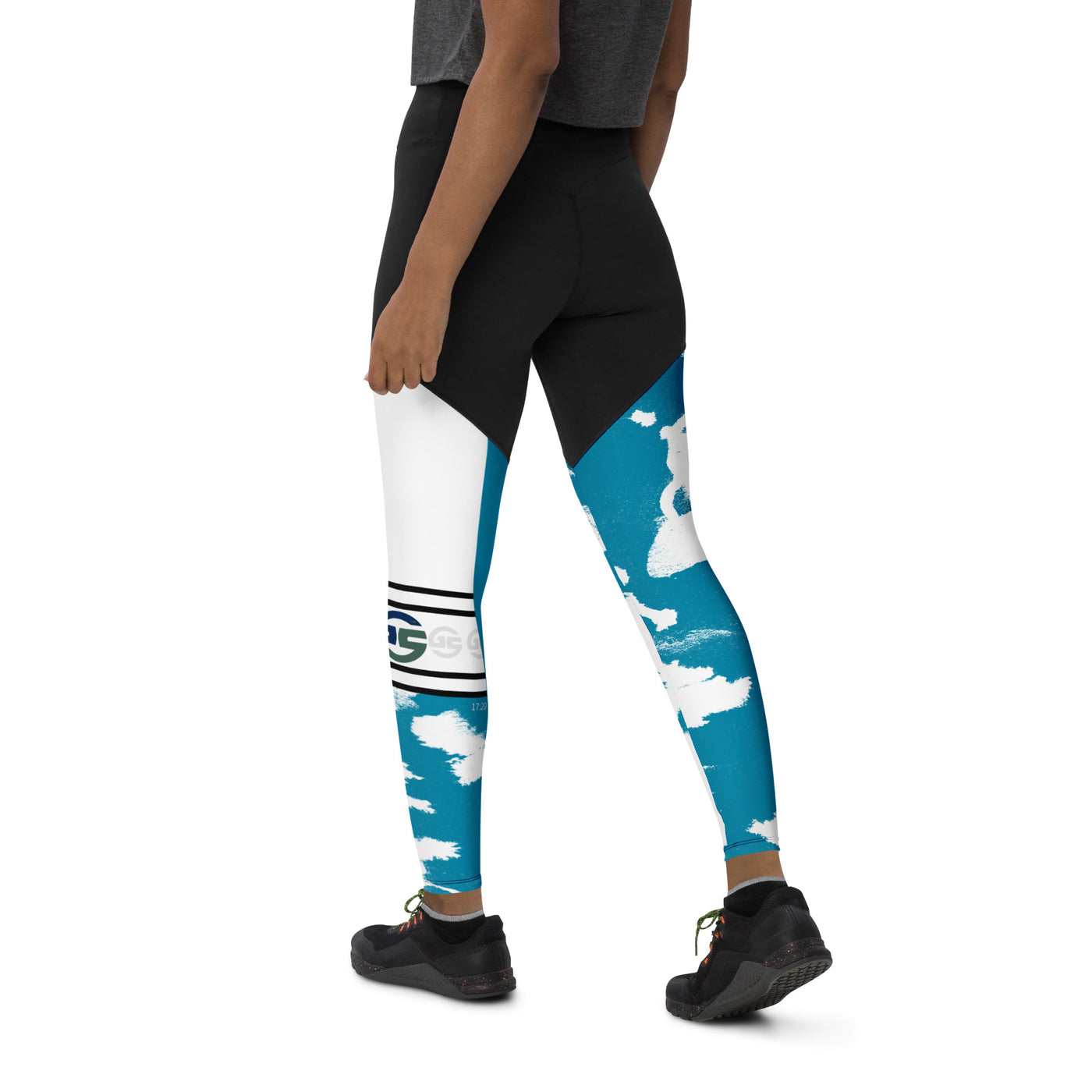 GS AQU Acid Compression Sports Leggings