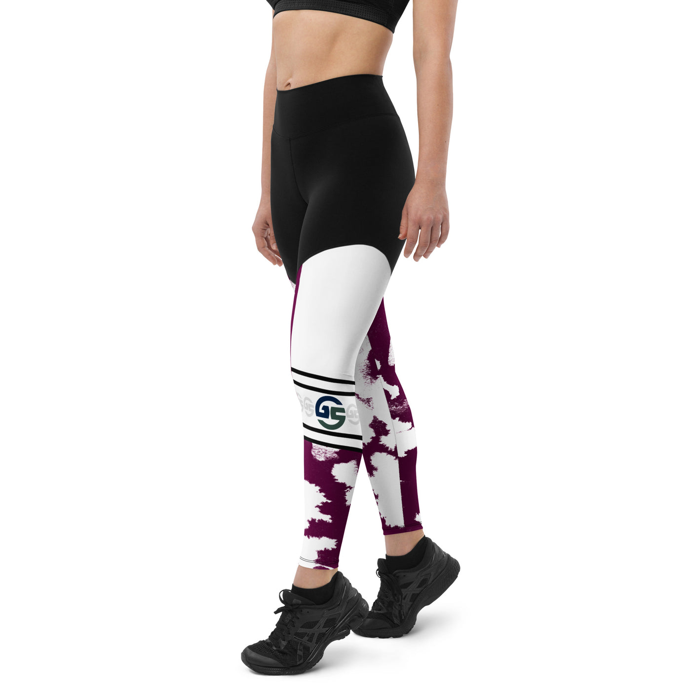 GS MAG Acid Compression Sports Leggings