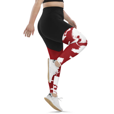 GS CRAN Acid Compression Sports Leggings