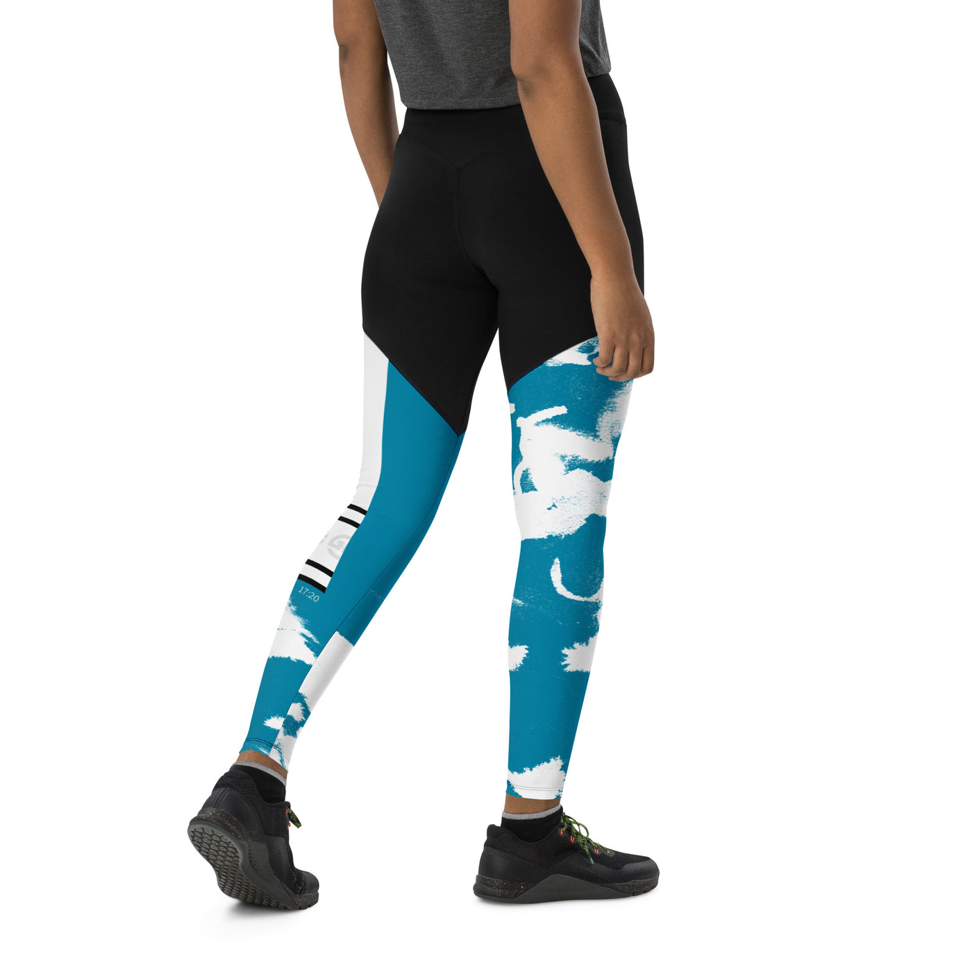 GS AQU Acid Compression Sports Leggings