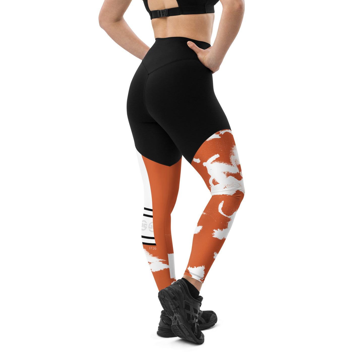 GS ORG Acid Compression Sports Leggings