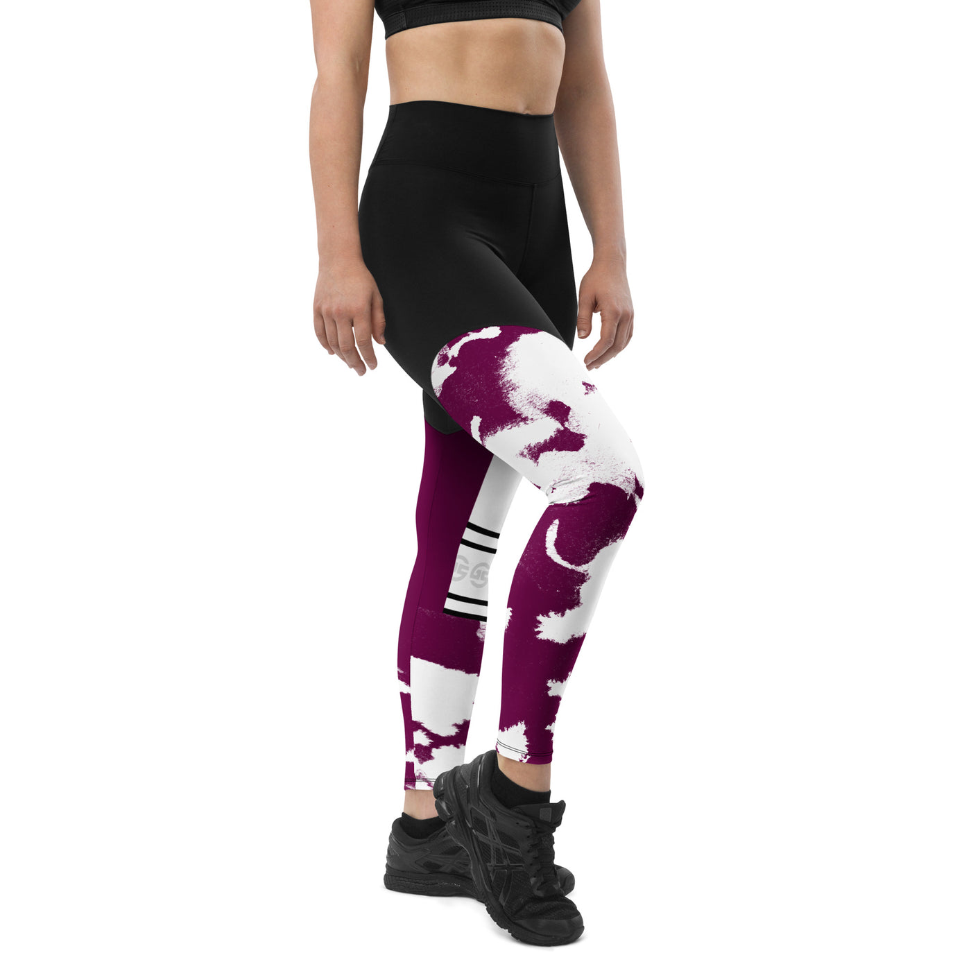 GS MAG Acid Compression Sports Leggings