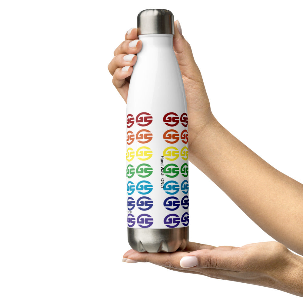 Gifted Seeds - GS - RNBW - The Gift that Gives Back! Stainless Steel Water Bottle