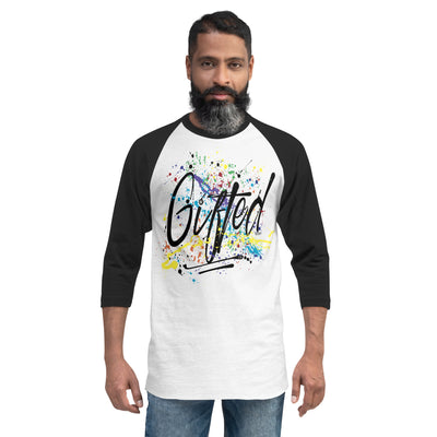 GIFTED RNBW 3/4 Sleeve Raglan Shirt