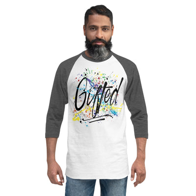 GIFTED RNBW 3/4 Sleeve Raglan Shirt