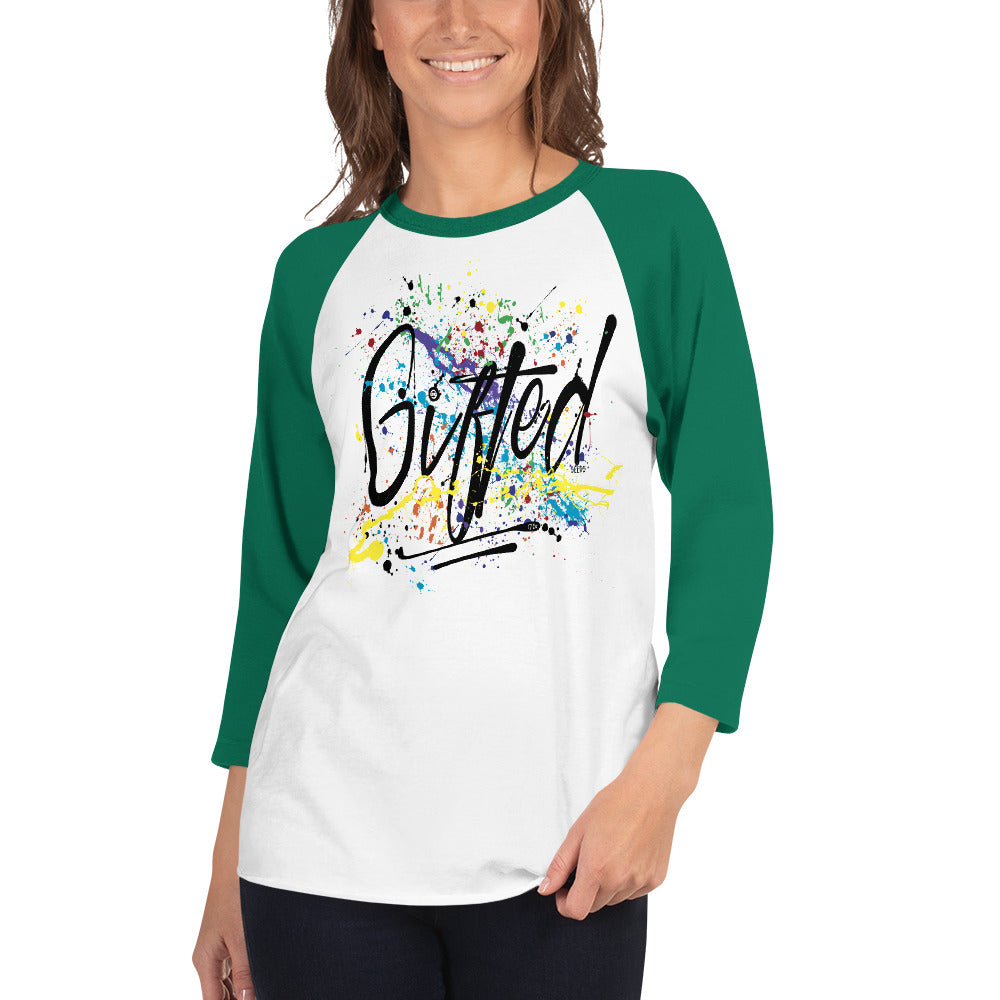 Gretsch Brooklyn 3/4 Sleeve Raglan Baseball Shirt XX-Large Heather