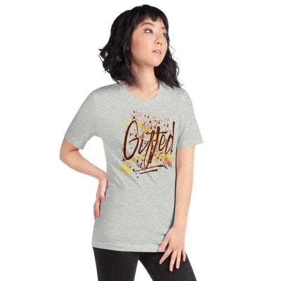 GIFTED BURG/YEL Short-Sleeve Unisex T-Shirt