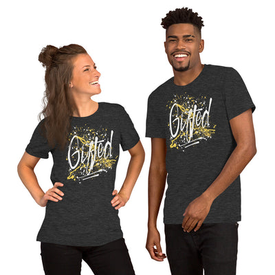 GIFTED WHT/YEL Short-Sleeve Unisex T-Shirt