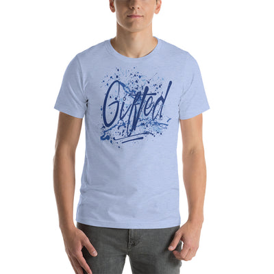 GIFTED BLU/BLU Short-Sleeve Unisex T-Shirt