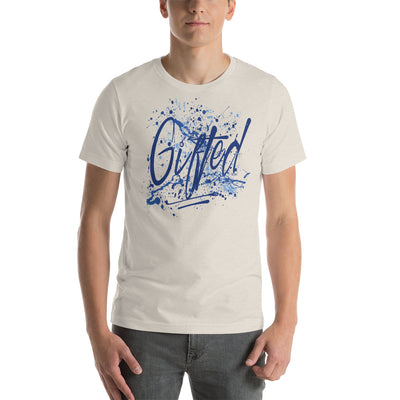 GIFTED BLU/BLU Short-Sleeve Unisex T-Shirt