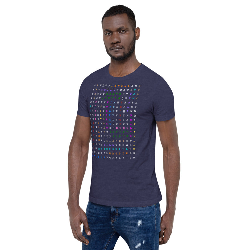 Hello Actor Screened Short Sleeve Unisex T-Shirt