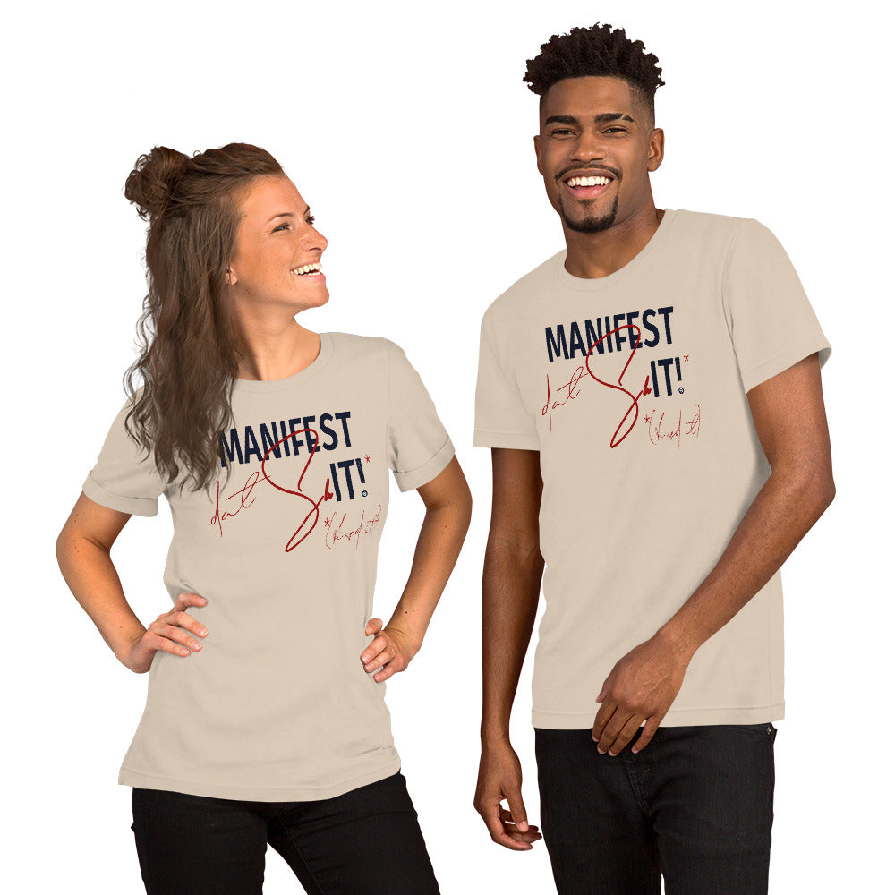 Manifest Dat... Short-sleeve unisex t-shirt