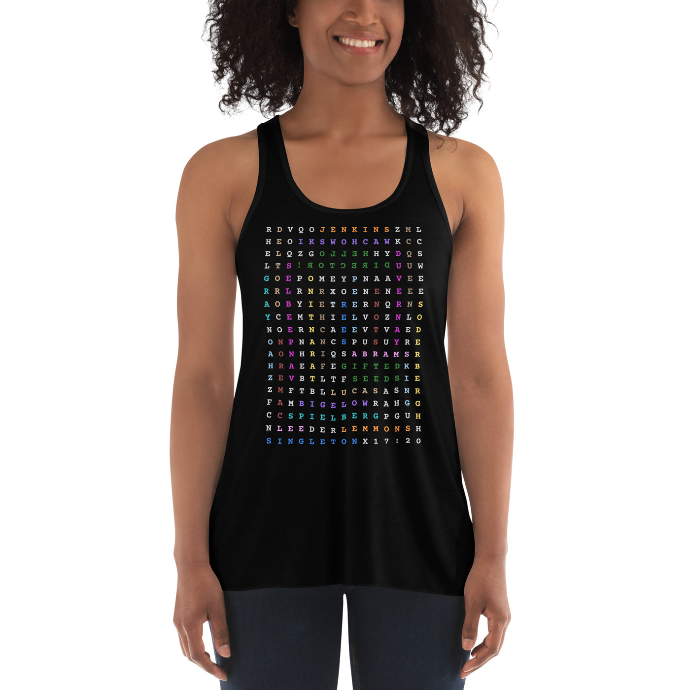 Hello Director Women's Flowy Racerback Tank