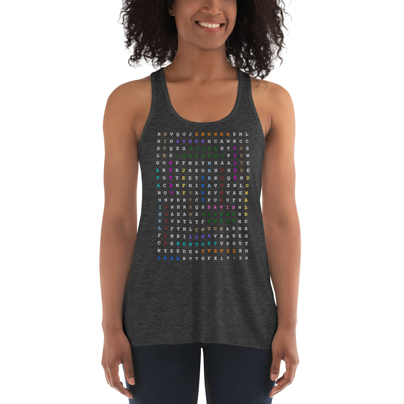 Hello Creator Women's Flowy Racerback Tank