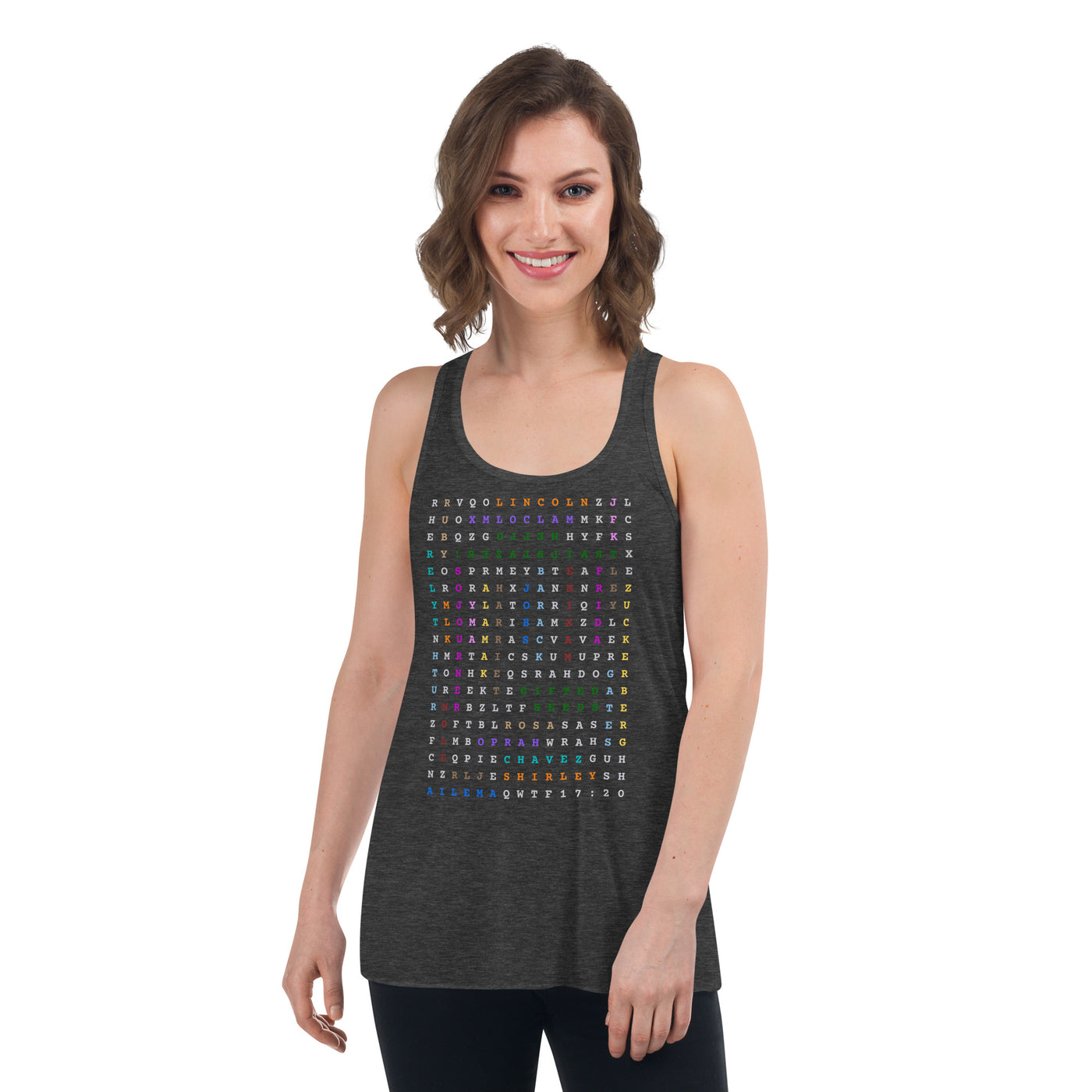 Hello Trailblazer Women's Flowy Racerback Tank