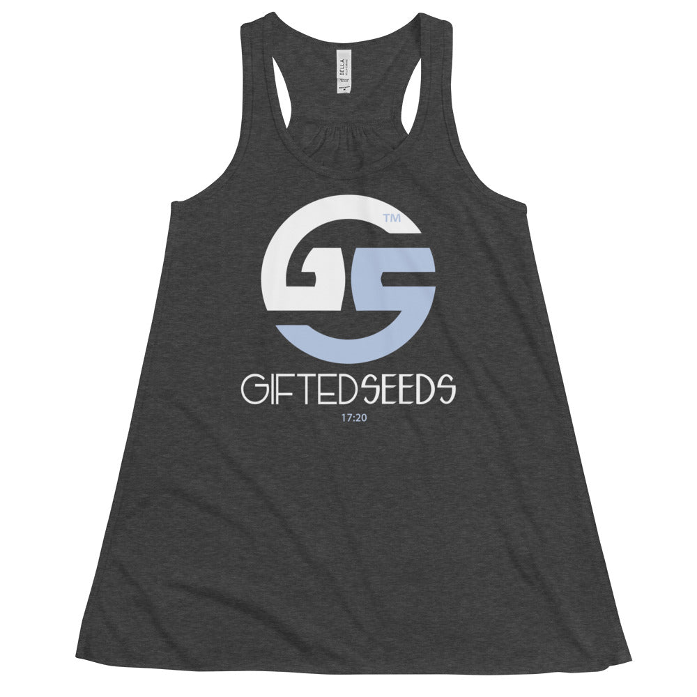 GS Branded Un-Basic Women's Flowy Racerback Tank