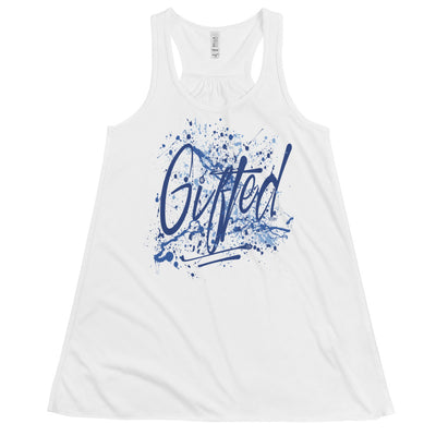 GIFTED BLU/BLU Women's Flowy Racerback Tank