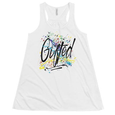 GIFTED RNBW Women's Flowy Racerback Tank