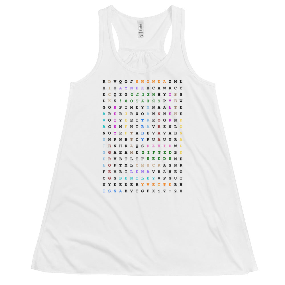 Hello Creator Women's Flowy Racerback Tank