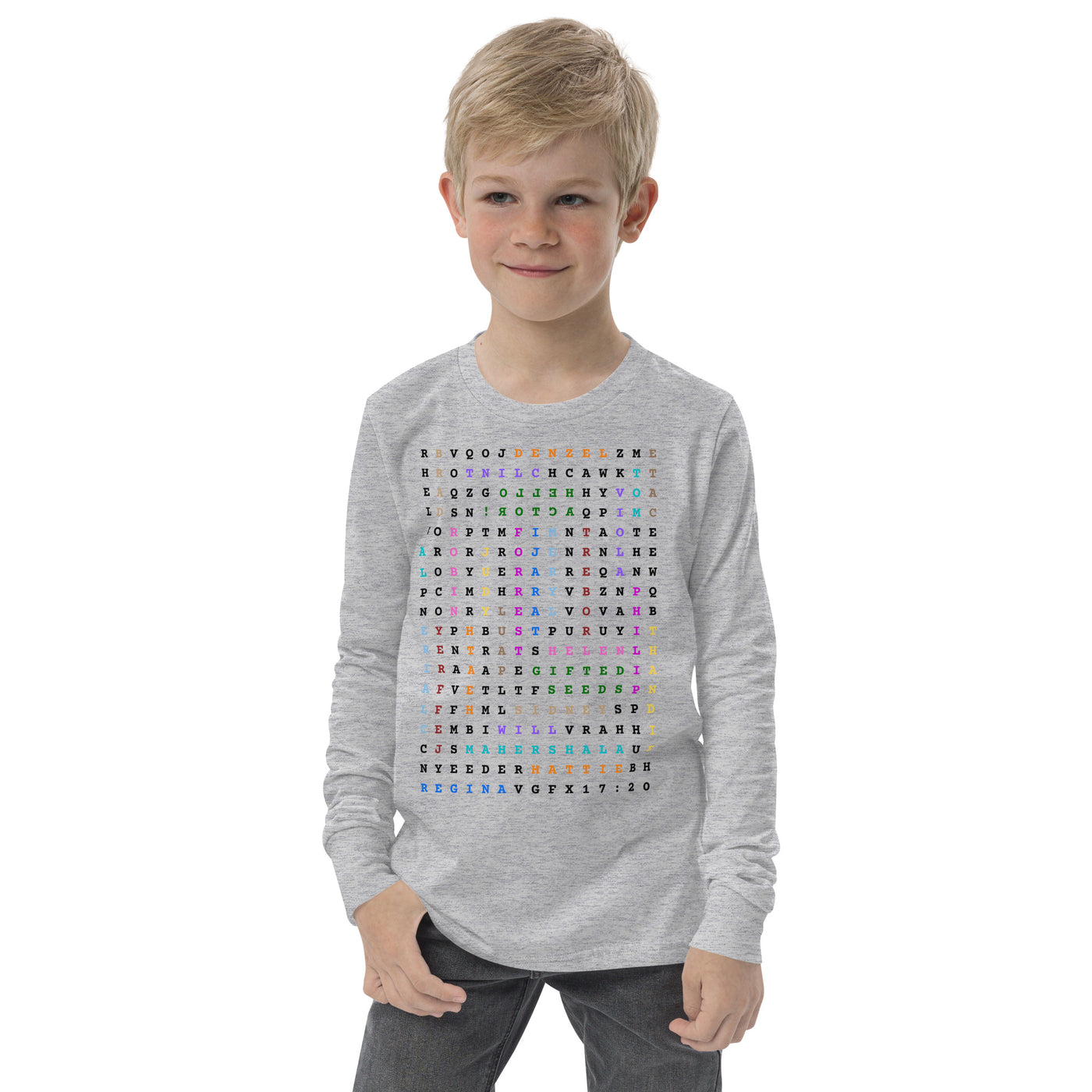 Hello ACTOR Youth Long Sleeve Unisex T-Shirt