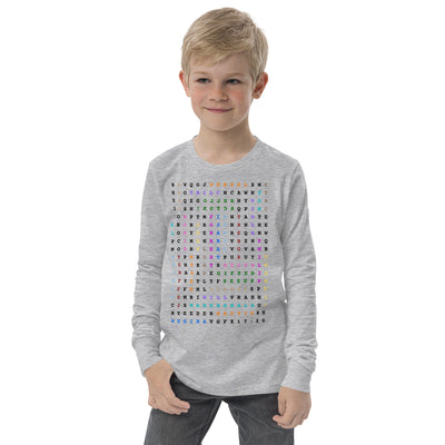 Hello ACTOR Youth Long Sleeve Unisex T-Shirt