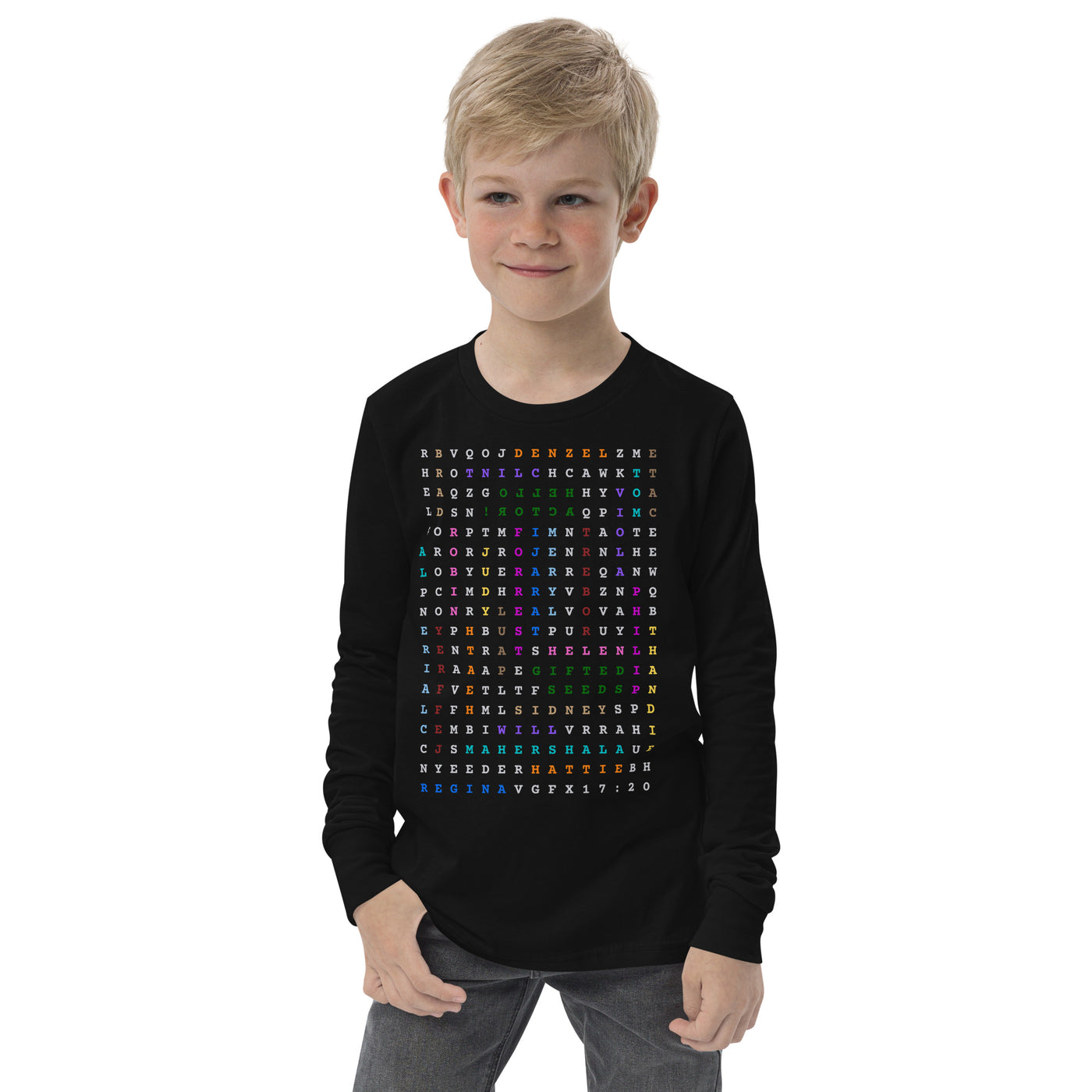 Hello ACTOR Youth Long Sleeve Unisex T-Shirt