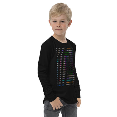 Hello ACTOR Youth Long Sleeve Unisex T-Shirt