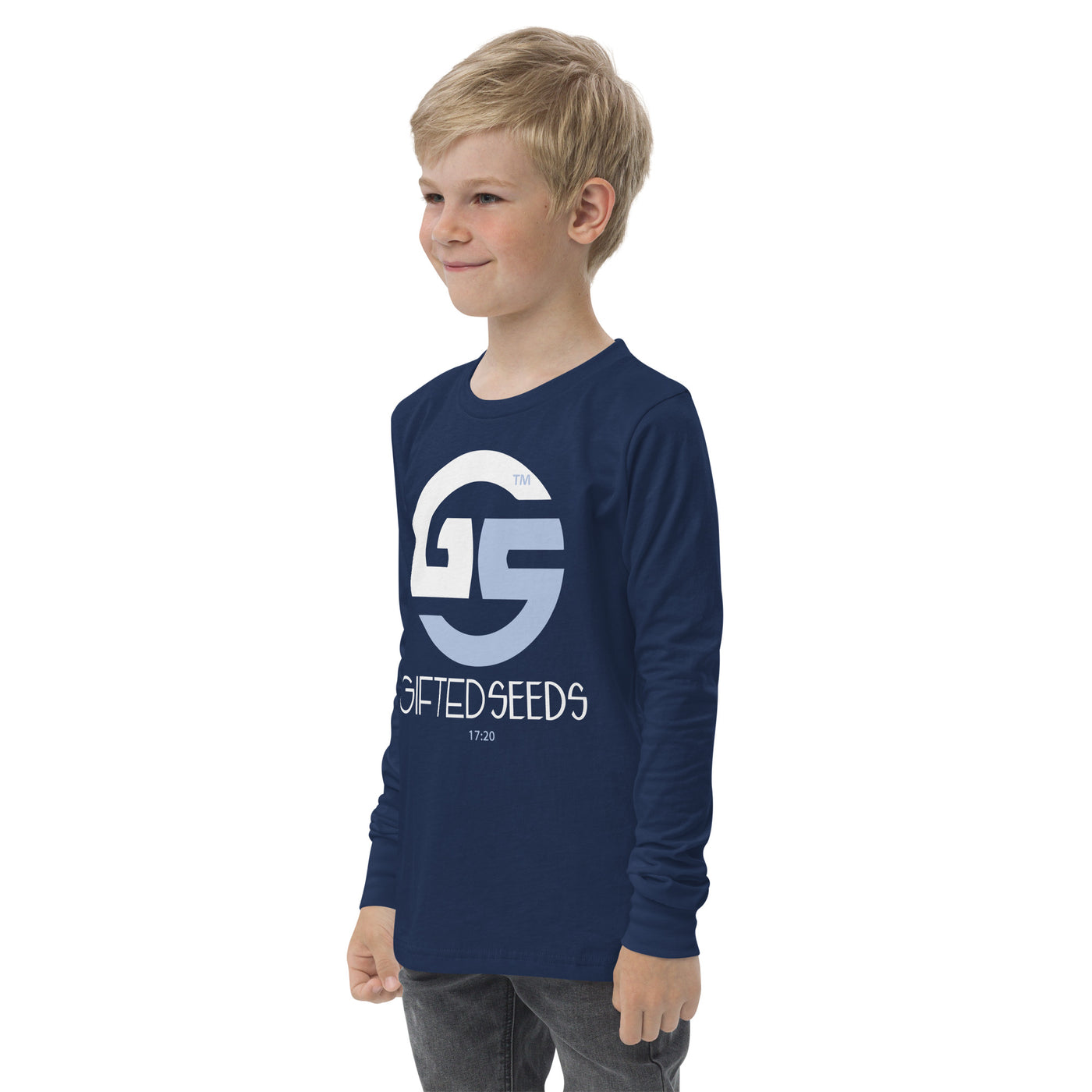 GS Branded Un-Basic Youth Long Sleeve T-Shirt