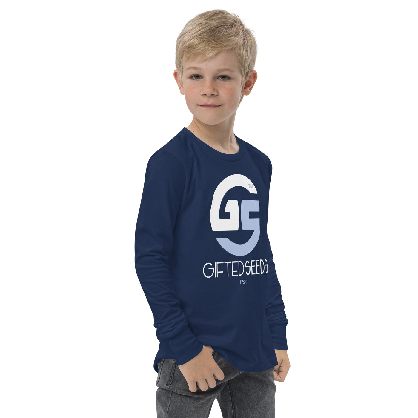 GS Branded Un-Basic Youth Long Sleeve T-Shirt