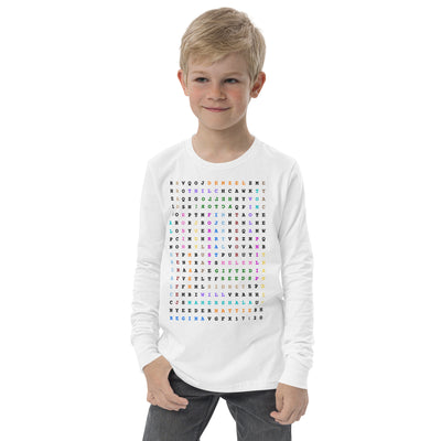 Hello ACTOR Youth Long Sleeve Unisex T-Shirt